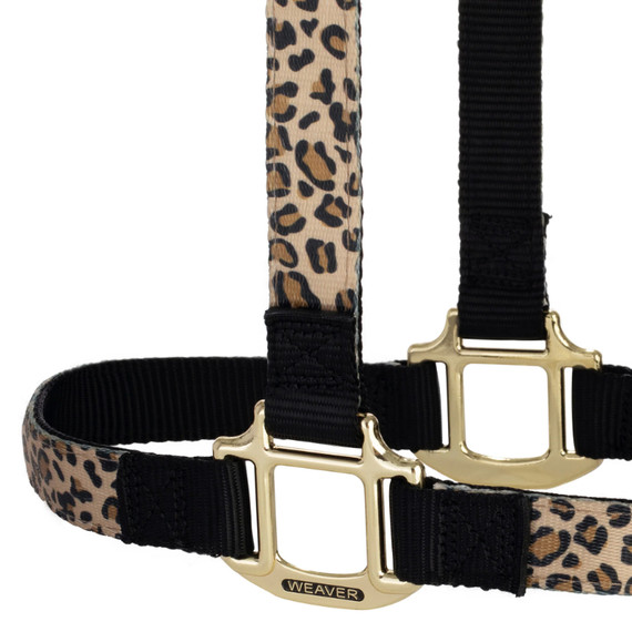 Weaver Leather Patterned Non-Adjustable Halter - Average