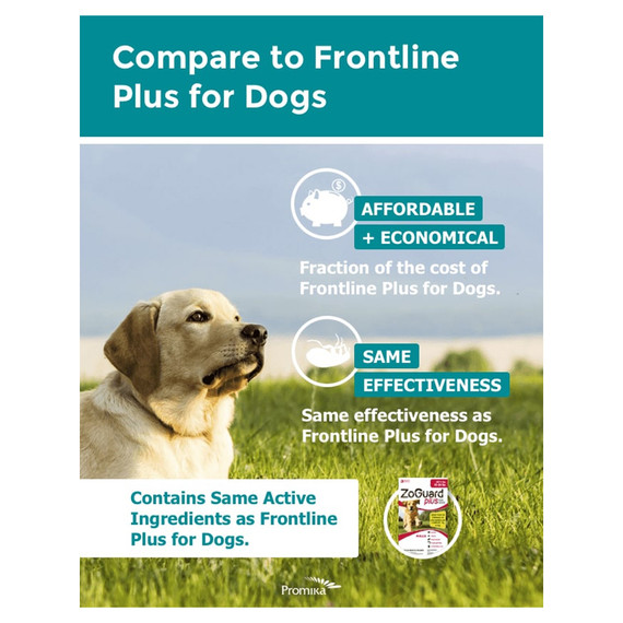 ZoGuard Plus Flea & Tick Treatment for Dogs