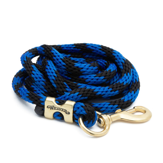Weaver Leather Poly Lead Rope with Solid Brass 225 Snap - 5/8" X 10'