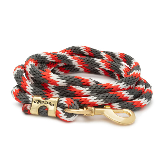 Weaver Leather Poly Lead Rope with Solid Brass 225 Snap - 5/8" X 10'