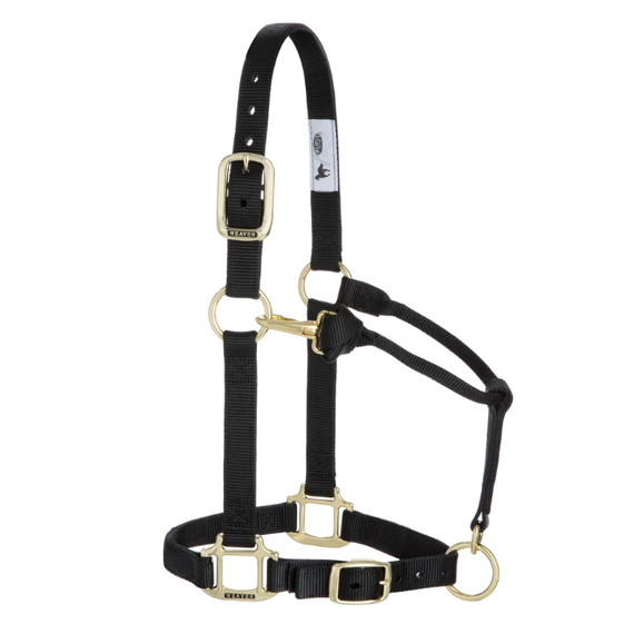 Weaver Leather Original Adjustable Chin and Throat Snap Halter - 1"