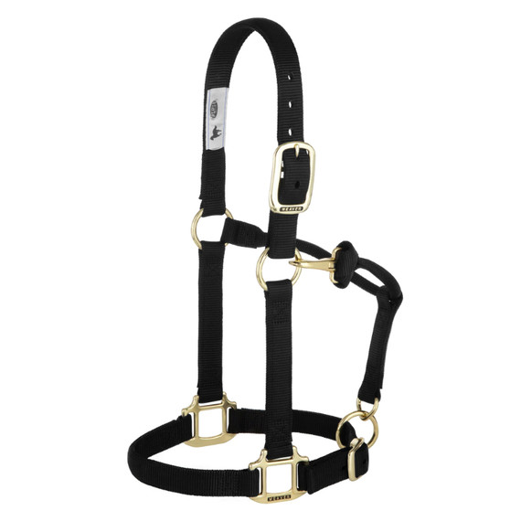 Weaver Leather Original Adjustable Chin and Throat Snap Halter - 1"
