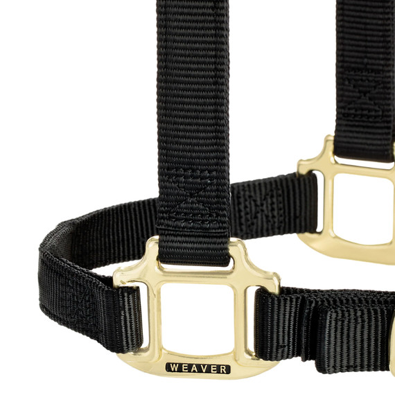 Weaver Leather Original Adjustable Chin and Throat Snap Halter - 1"