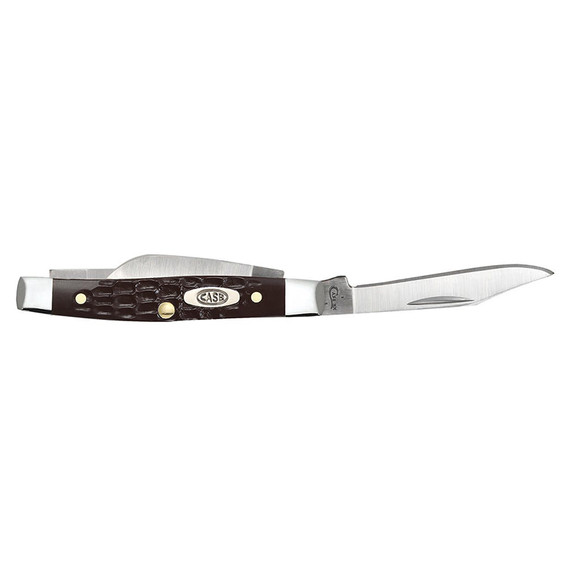 Case Brown Synthetic Small Stockman Knife - 2-5/8"