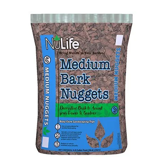 NuLife Medium Bark Nuggets - 2 cu ft