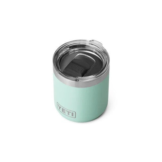 Yeti Rambler Stackable Lowball Tumbler with Magslider Lid - 10 oz - Seafoam