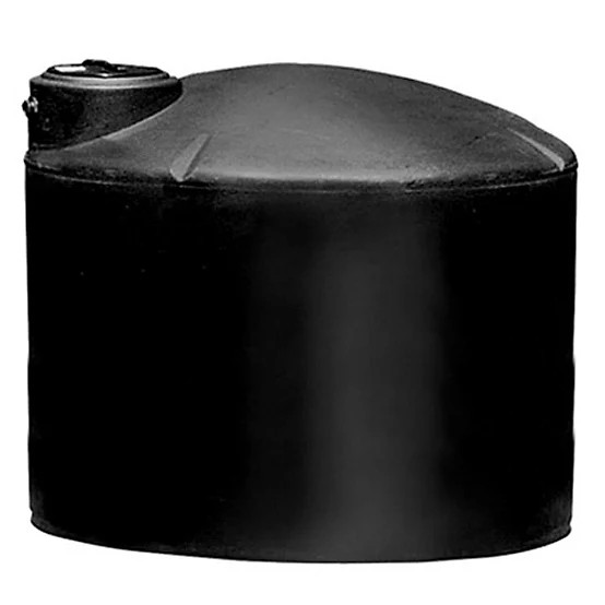 1550gal Water Storage Tank - Black