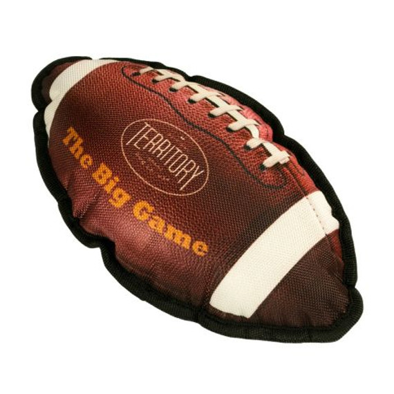 Original Territory Big Game Football with Squeaker Dog Toy - 11"