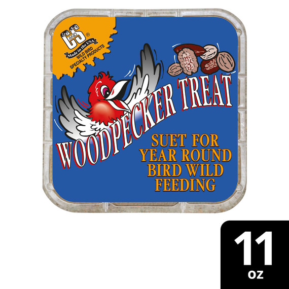 C&S Woodpecker Treat Suet 11 oz