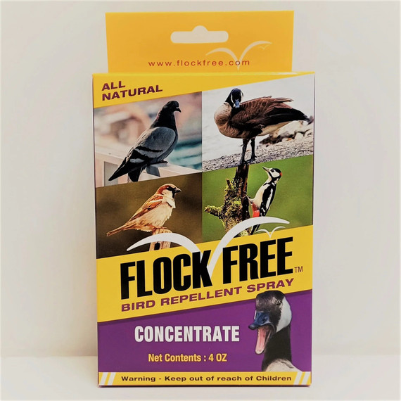 Flock Free Bird Repellent Spray Concentrate - 4 oz