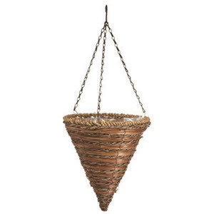 Panacea Rope Fern Basket 12 in
