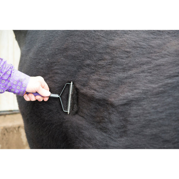 Weaver Livestock Steel Shedding Comb - 4"