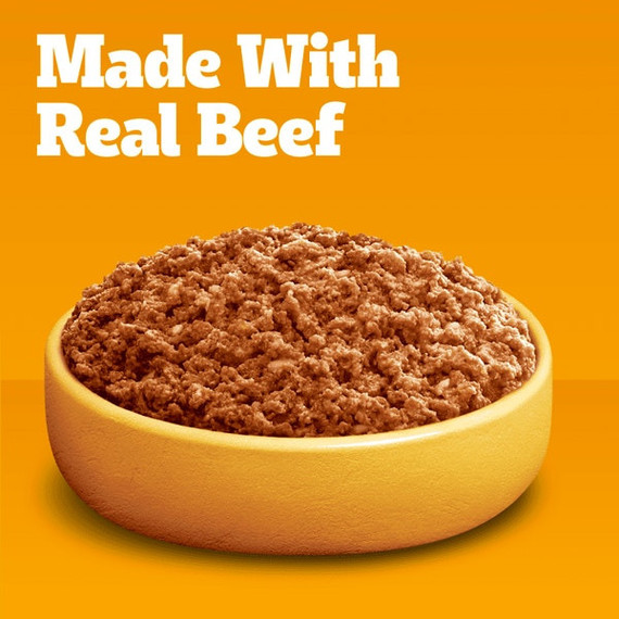 Pedigree Chopped Ground Dinner with Beef Wet Dog Food - 13.2 oz