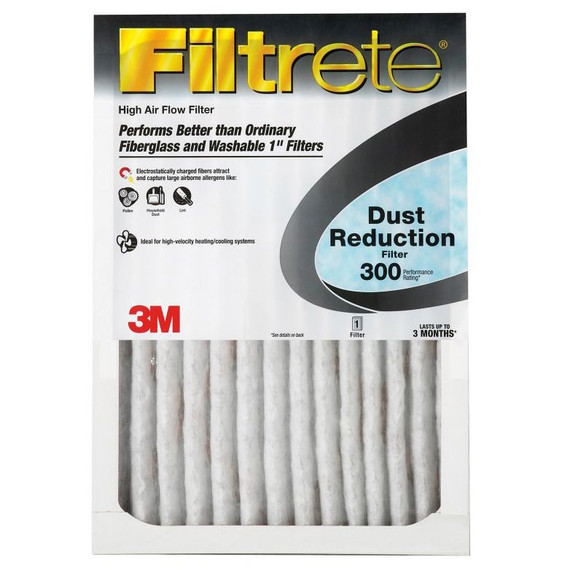 3M Filtrete Dust Reduction Filters - 14" X 25" X 1"