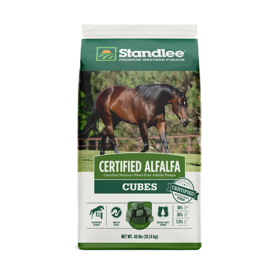 Standlee Certified Alfalfa Cubes 40lb