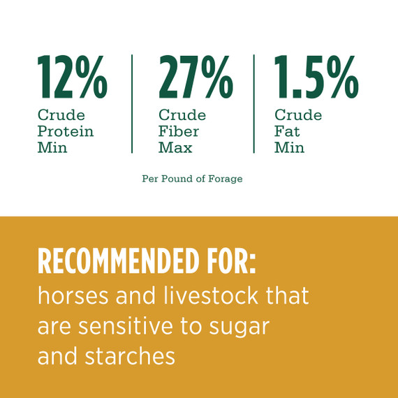 Standlee Premium Teff Grass Pellets - 40lb