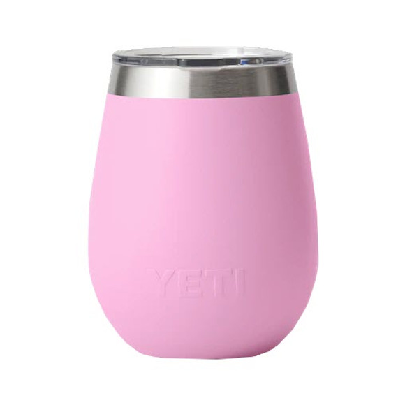 Yeti Rambler Wine Tumbler with Magslider Lid - 10 oz - Power Pink