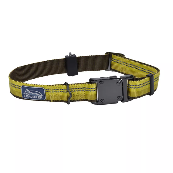 Coastal Pet K9 Explorer Goldenrod Reflective Adjustable Dog Collar