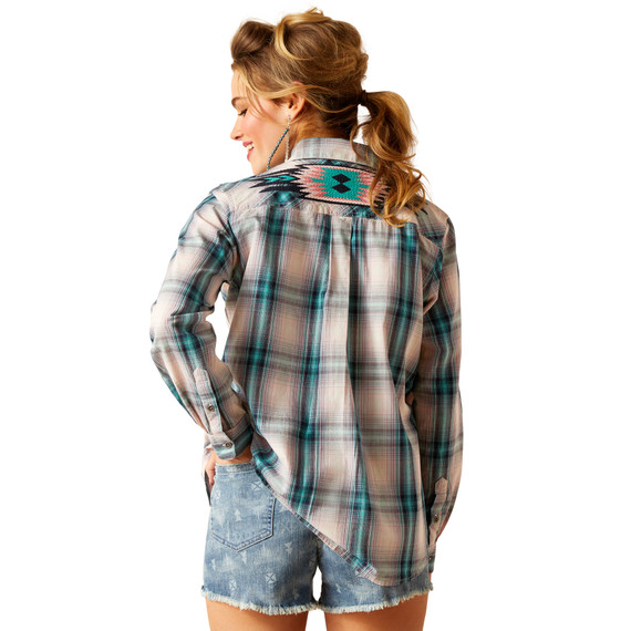 Ariat Woman's Billie Jean Long Sleeve Shirt - Tomboy Plaid