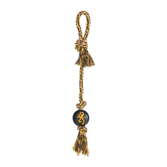 Browning Rope Toy - Black/Gold