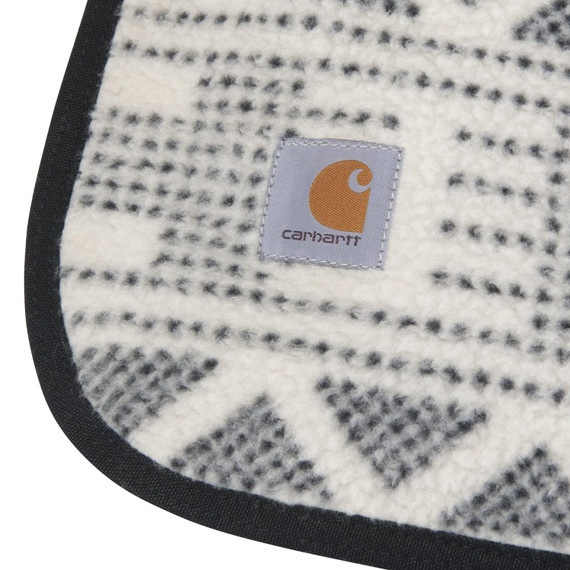 Carhartt Firm Duck Sherpa Geo Lined Throw Blanket for Pet - Geo