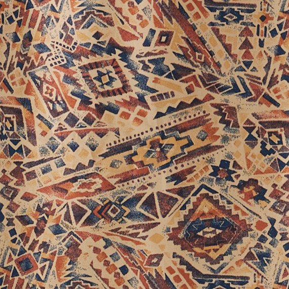 Wrangler Men's Checotah Classic Fit Long Sleeve Western Shirt - Tan