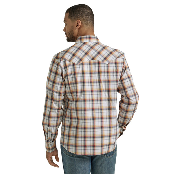 Wrangler Retro Men's Modern Fit Long Sleeve Shirt - Multi