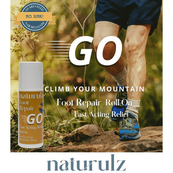 Naturulz Foot Repair GO Roll On - 3 fl oz