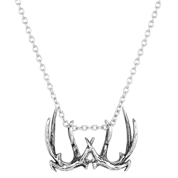 Montana Silversmiths Wild Antler Necklace