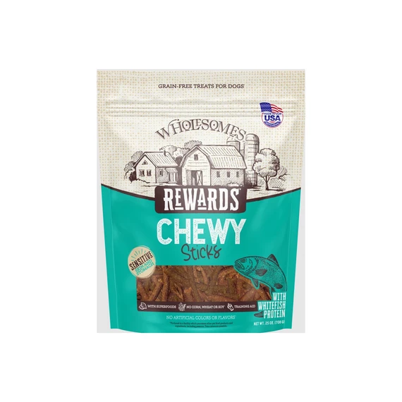 Wholesomes Grain-Free Rewards Chewy Sticks Dog Treats - 25 oz