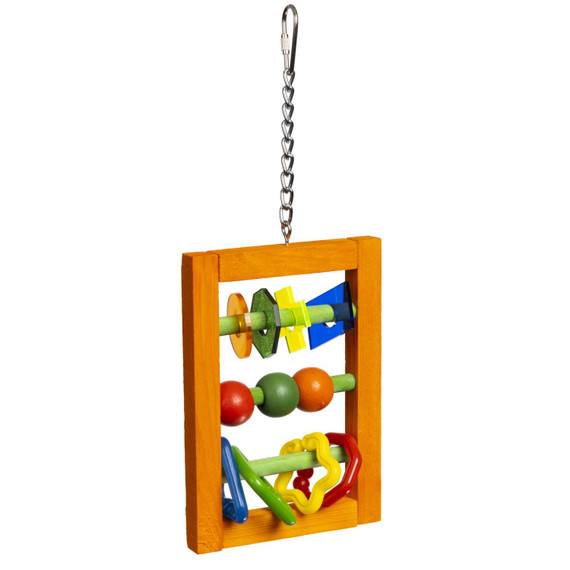 Prevue Pet Abacus Bird Toy - Multi Color