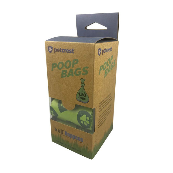 Petcrest Poop Bag Eco Refill - 120 ct