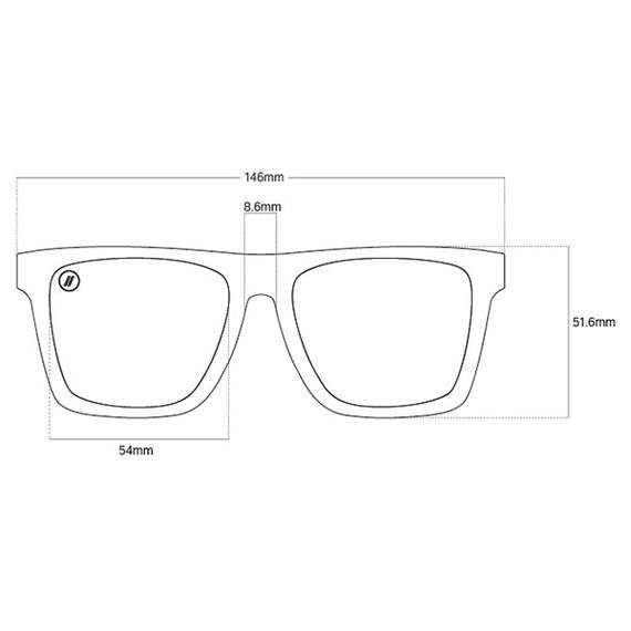 Blenders Unisex Romeo Pretty Gangsta Polarized Sunglasses