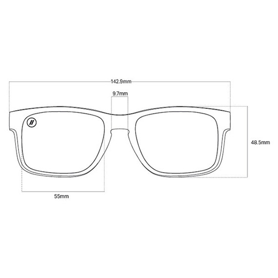 Blenders Eclipse X2 Breaker Point Polarized Sunglasses