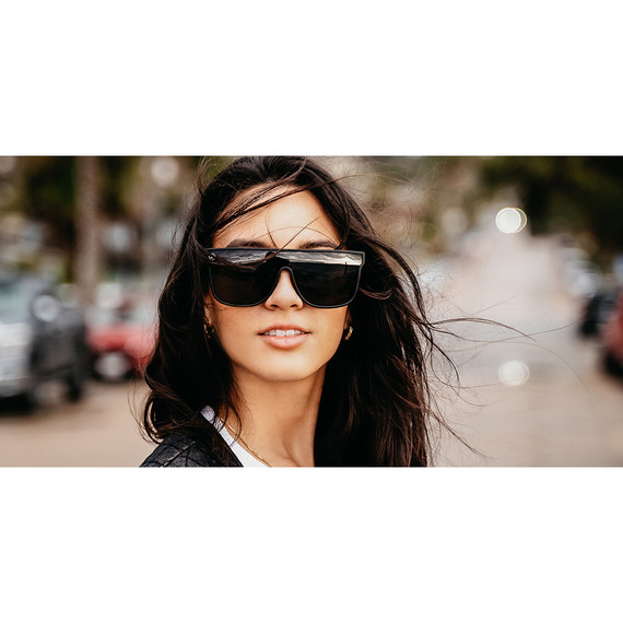 Blenders Unisex SciFi Dark Flatter Polarized Sunglasses