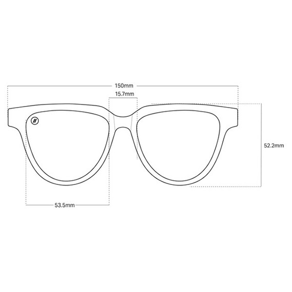 Blenders Unisex Mixtape Runway One Polarized Sunglasses