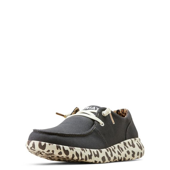 Ariat Women's Hilo Shoes - Charcoal Leopard