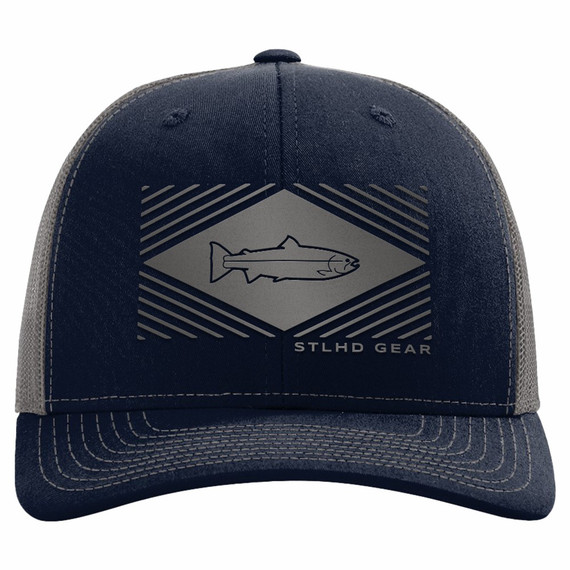 STLHD Men's Prism Trucker Hat - Blue/Grey