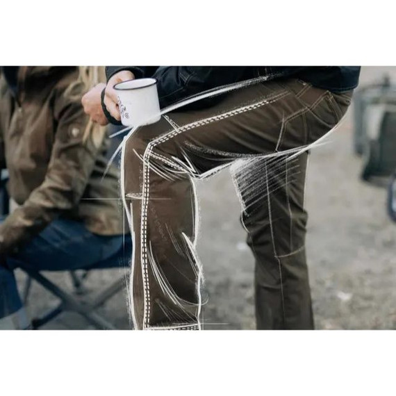 Kuhl Rydr Men's Full Fit Pant - Dark Khaki