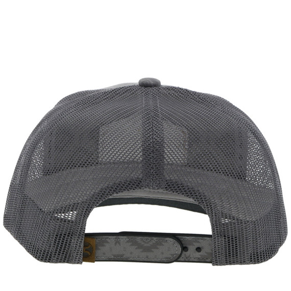 Hooey Men's Tribe Hat with Aztec Print - Grey