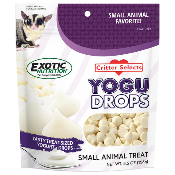 Exotic Nutrition's Critter Selects Yogu Drops