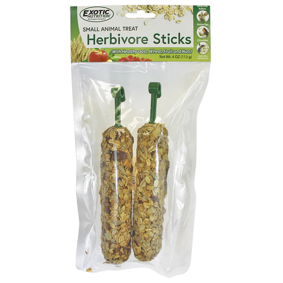 Exotic Nutrition Herbivore Sticks - 4 oz