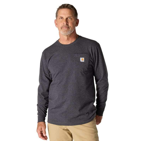 Carhartt Men's Loose Fit Long-Sleeve Pocket T-Shirt