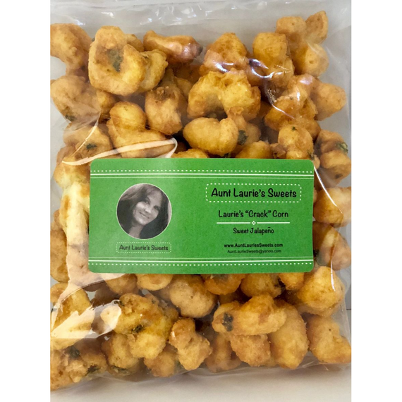 Aunt Laurie's Sweets Sweet Jalapeno "Crack" Corn - Small