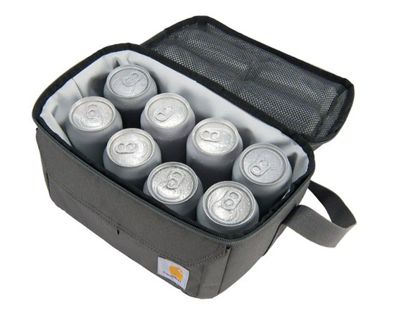Carhartt Men's Insulated 12 Can Two Compartment Lunch Cooler - 10-1/2" X 9" X 6-1/2"