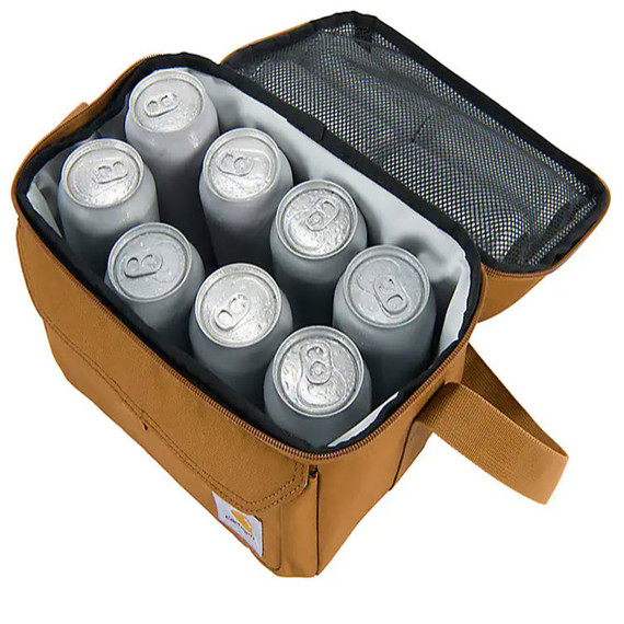 Carhartt Men's Insulated 12 Can Two Compartment Lunch Cooler - 10-1/2" X 9" X 6-1/2"