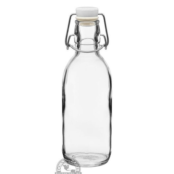 Down to Earth Emilia Clamp Bottle - Clear - 17 oz