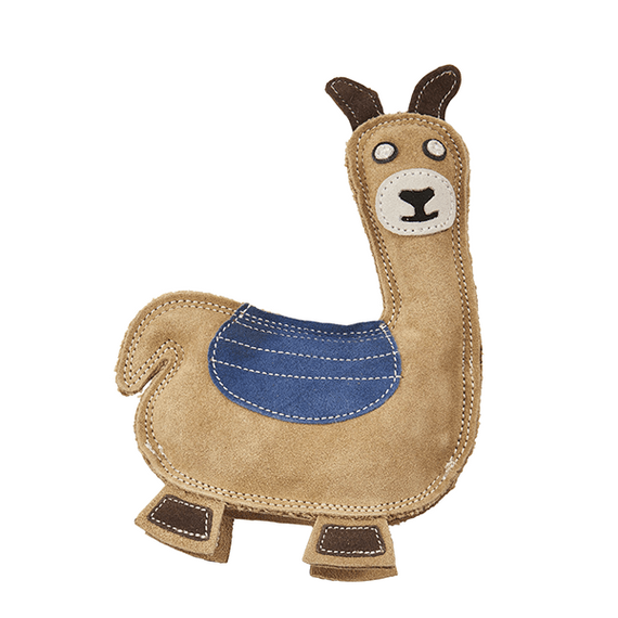 Spot Dura-Fused Leather Llama for Dog Toy - Assorted - 9"