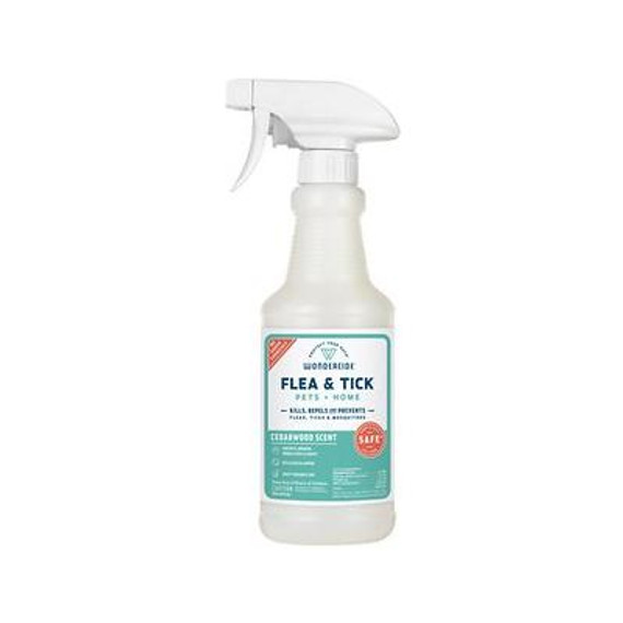 Wondercide Cedarwood Flea & Tick Spray for Pets + Home with Natural Essential Oils