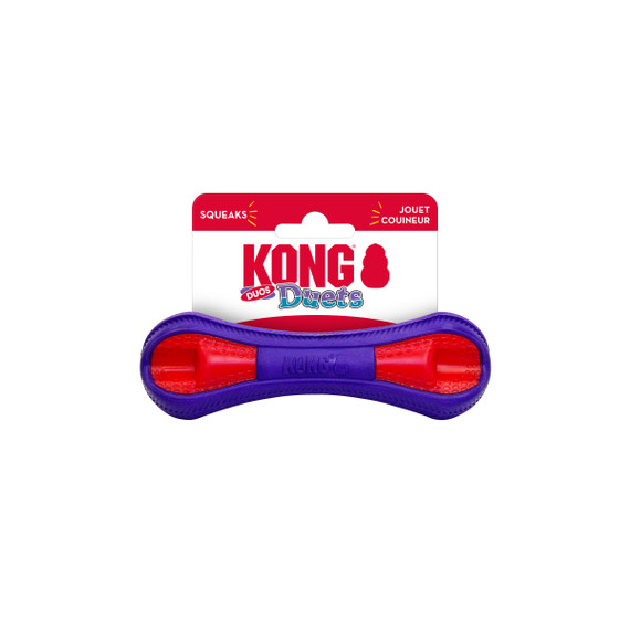 Kong Duets Duos Bone Dog Toy - Dual Color